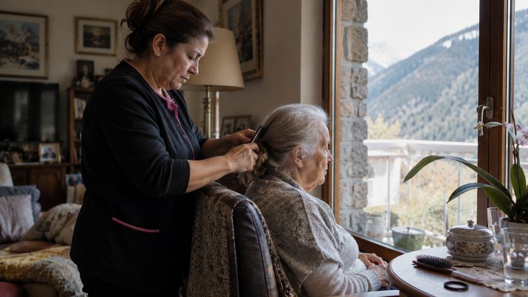 Cuidadora de gent gran a Andorra: per hores, interna o servei públic d’atenció domiciliària — què costa i com contractar-la